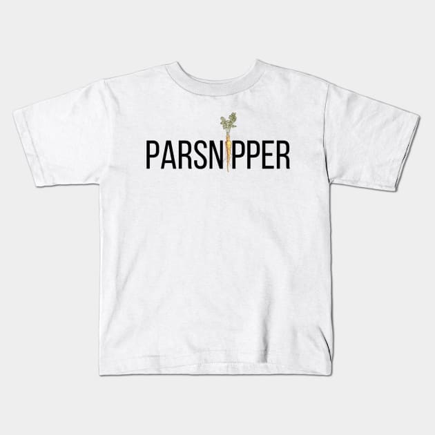 Parsnipper Kids T-Shirt by mywanderings